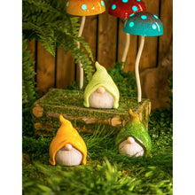 Load image into Gallery viewer, Ceramic Stout Gnome, 5in, 3 Assorted - Floral Acres Greenhouse &amp; Garden Centre
