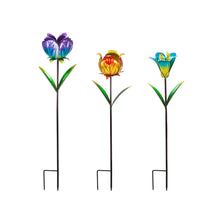 Load image into Gallery viewer, Botanical Brights Metal Floral Garden Stake - Floral Acres Greenhouse &amp; Garden Centre
