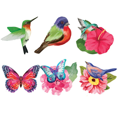 Screen Door Savers, Watercolour Floral Garden - Floral Acres Greenhouse & Garden Centre