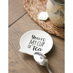 Tea Bag Holder/Spoon Rest, Ceramic, 6 Assorted - Floral Acres Greenhouse & Garden Centre
