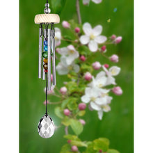 Load image into Gallery viewer, Gem Drop Wind Chime, Prism, 10in - Floral Acres Greenhouse &amp; Garden Centre
