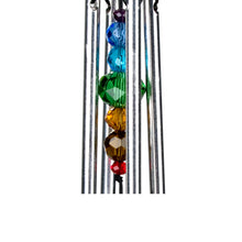 Load image into Gallery viewer, Gem Drop Wind Chime, Prism, 10in - Floral Acres Greenhouse &amp; Garden Centre
