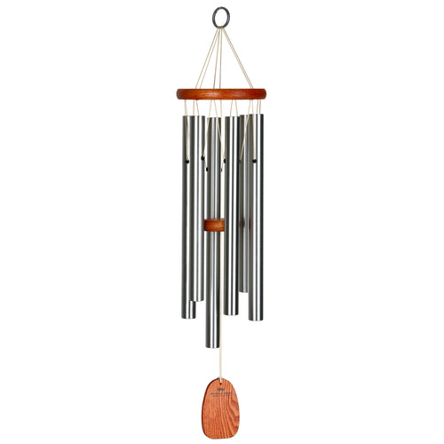 Amazing Grace Wind Chime, Silver, Medium, 24in - Floral Acres Greenhouse & Garden Centre