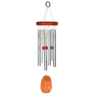 Amazing Grace Wind Chime, Silver, Small, 16in - Floral Acres Greenhouse & Garden Centre