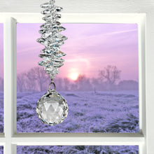 Load image into Gallery viewer, Crystal Grand Cascade Suncatcher, Ice - Floral Acres Greenhouse &amp; Garden Centre
