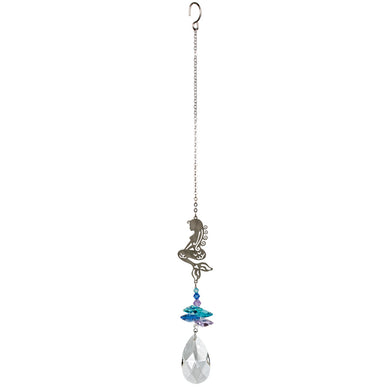 Crystal Fantasy Suncatcher, Mermaid - Floral Acres Greenhouse & Garden Centre