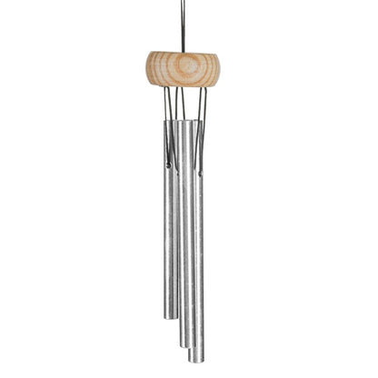 Piccolo Wind Chime, Silver, 6in - Floral Acres Greenhouse & Garden Centre