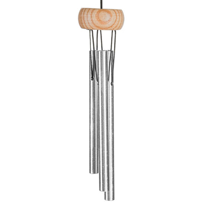 Piccolo Wind Chime, Silver, 6in - Floral Acres Greenhouse & Garden Centre