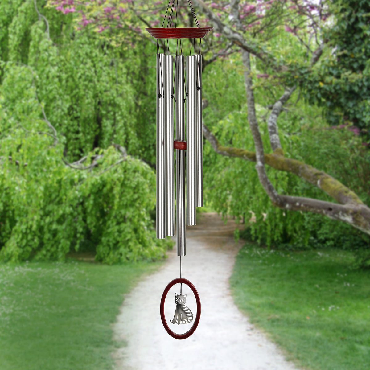 Wind Fantasy Wind Chime, Cat, 24in - Floral Acres Greenhouse & Garden Centre