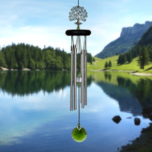 Load image into Gallery viewer, Crystal Wind Chime, Tree of Life, 19in - Floral Acres Greenhouse &amp; Garden Centre
