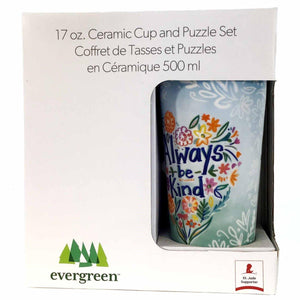Ceramic Mug & Puzzle Gift Set, Always Be Kind - Floral Acres Greenhouse & Garden Centre