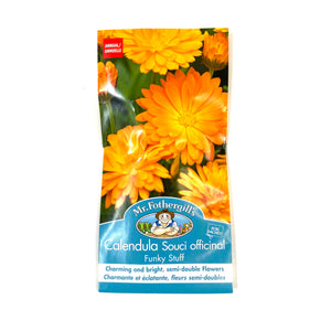 Calendula - Funky Stuff Seeds, Mr Fothergills - Floral Acres Greenhouse & Garden Centre
