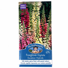 Load image into Gallery viewer, Foxglove - Excelsior Mix Seeds, Mr Fothergill&#39;s
