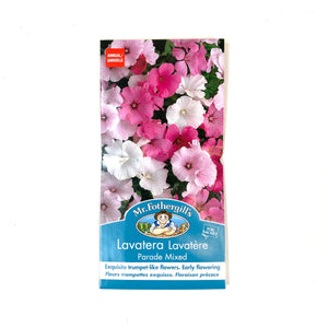 Lavatera - Parade Mix Seeds, Mr Fothergill's - Floral Acres Greenhouse & Garden Centre