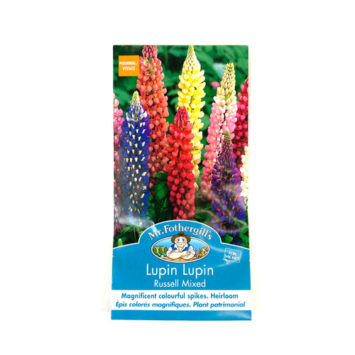 Lupin - Russell Mix Seeds, Mr Fothergill's - Floral Acres Greenhouse & Garden Centre