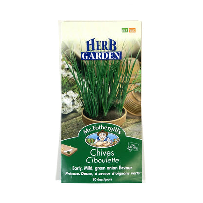 Chives Seeds, Mr Fothergill's - Floral Acres Greenhouse & Garden Centre