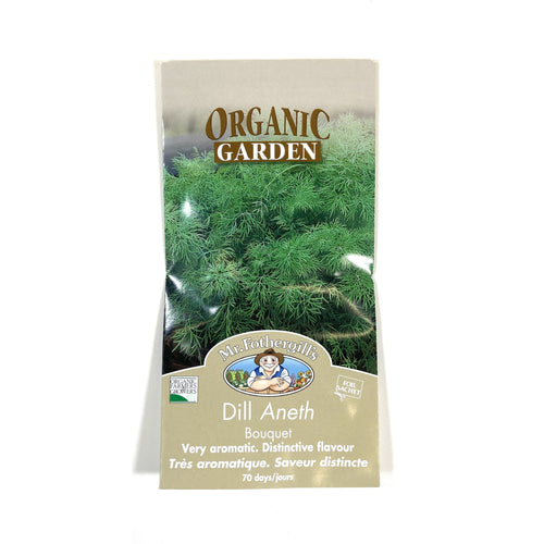 Dill - Bouquet Organic Seeds, Mr Fothergill's - Floral Acres Greenhouse & Garden Centre