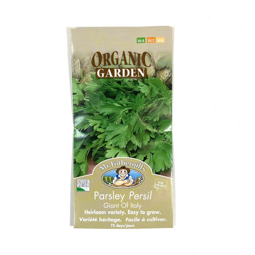 Parsley - Giant Organic Seeds, Mr Fothergill's - Floral Acres Greenhouse & Garden Centre