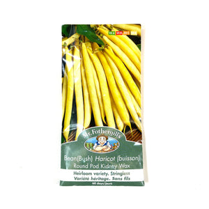 Bean Bush - Kidney Wax Seeds, Mr Fothergill's - Floral Acres Greenhouse & Garden Centre
