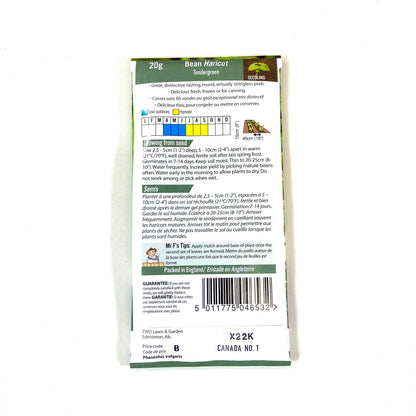 Bean Bush - Tendergreen Seeds, Mr Fothergill's - Floral Acres Greenhouse & Garden Centre