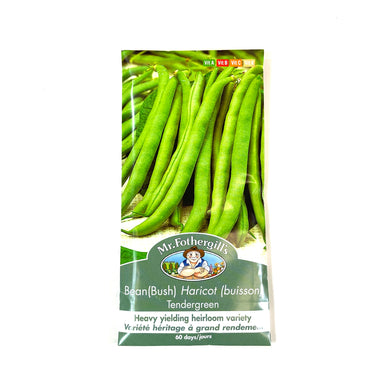 Bean Bush - Tendergreen Seeds, Mr Fothergill's - Floral Acres Greenhouse & Garden Centre