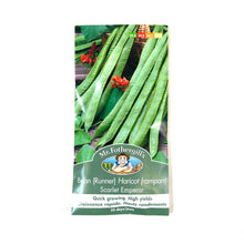 Load image into Gallery viewer, Bean Runner - Scrlt Emperor Seeds, Mr Fothergill&#39;s - Floral Acres Greenhouse &amp; Garden Centre
