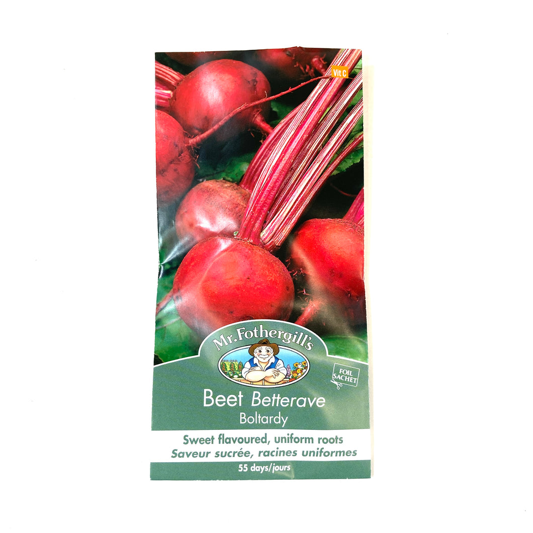 Beetroot - Boltardy Seeds, Mr Fothergill's - Floral Acres Greenhouse & Garden Centre