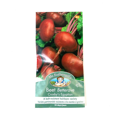Beetroot - Crosbys Egyptian Seeds, Mr Fothergill's - Floral Acres Greenhouse & Garden Centre