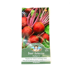 Beetroot - Perfect 3 Seeds, Mr Fothergill's - Floral Acres Greenhouse & Garden Centre