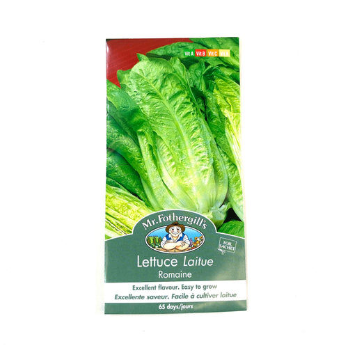 Lettuce - Romaine Seeds, Mr Fothergill's - Floral Acres Greenhouse & Garden Centre