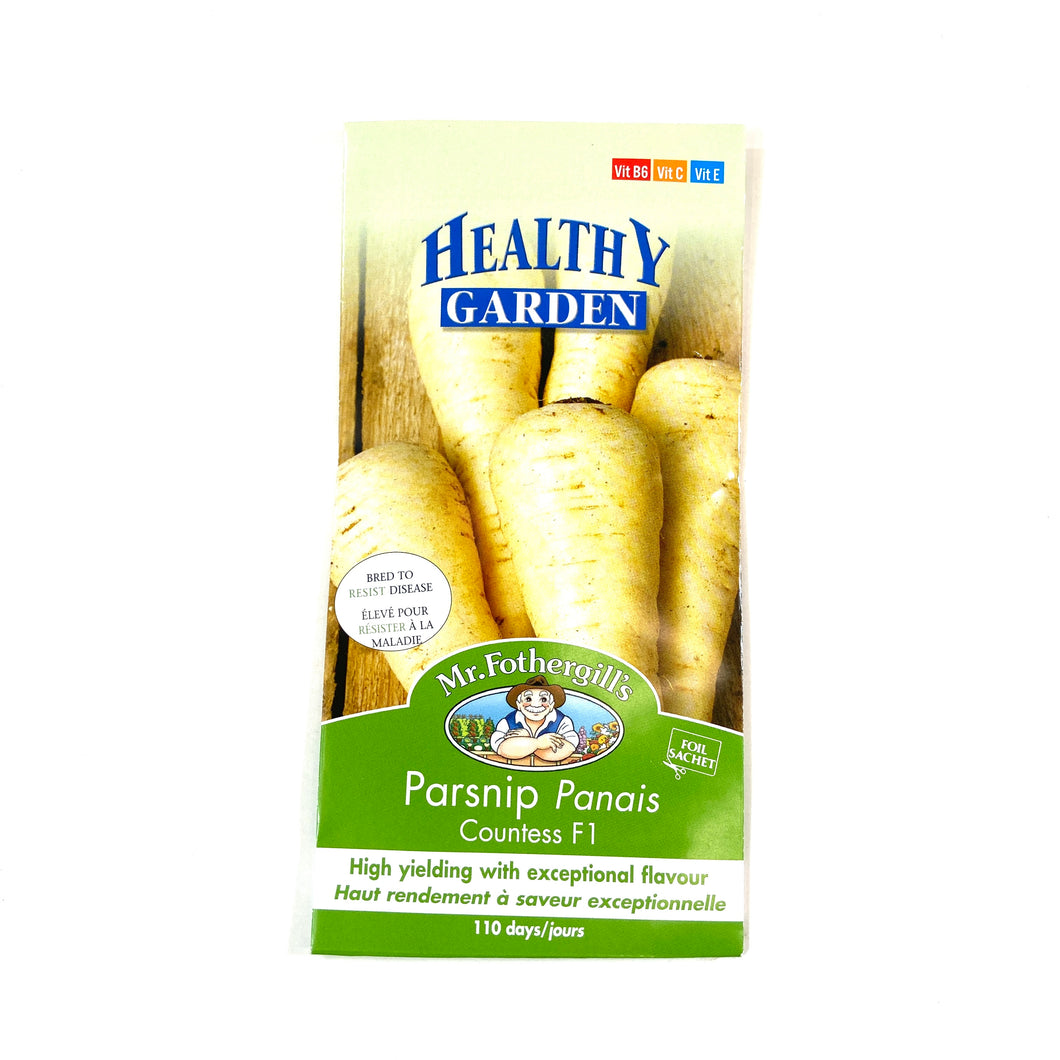 Parsnip - Countess F1 Seeds, Mr Fothergill's - Floral Acres Greenhouse & Garden Centre