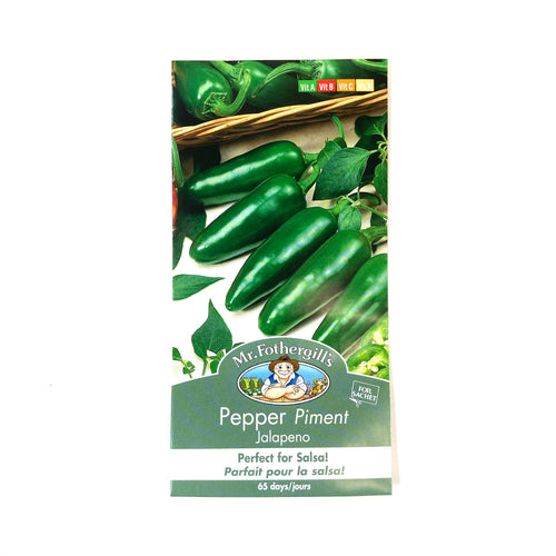 Pepper - Jalapeno Seeds, Mr Fothergill's - Floral Acres Greenhouse & Garden Centre