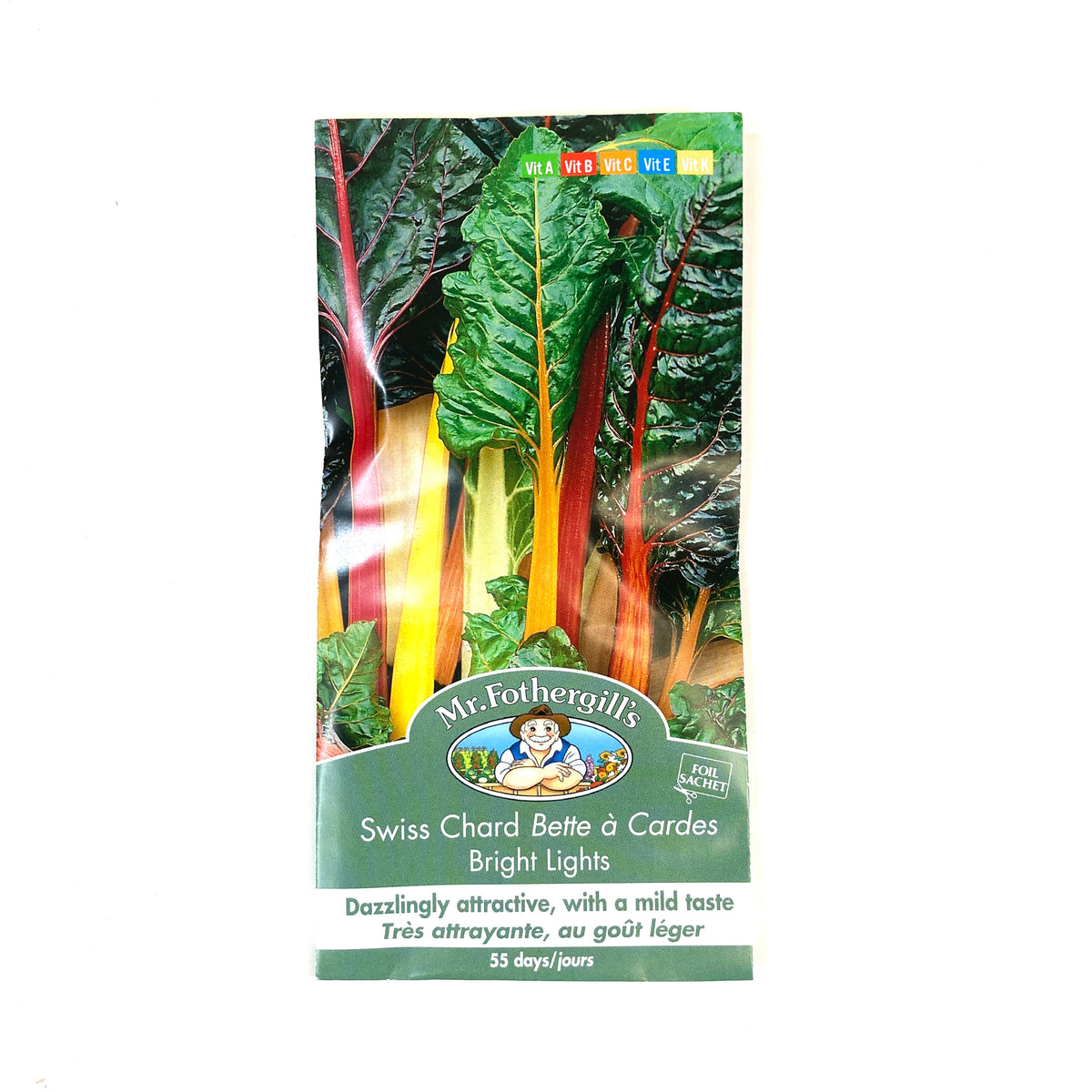 Swiss Chard - Bright Lights Seeds, Mr Fothergill's - Floral Acres Greenhouse & Garden Centre