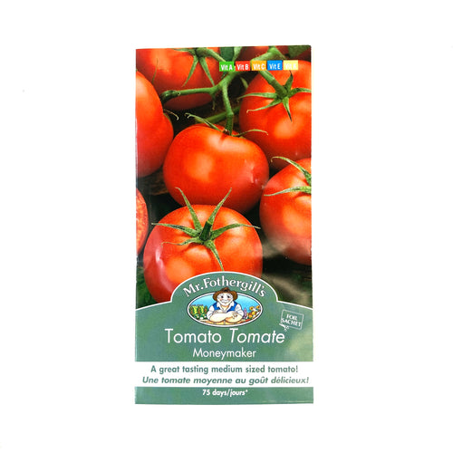 Tomato - Moneymaker Seeds, Mr Fothergill's - Floral Acres Greenhouse & Garden Centre