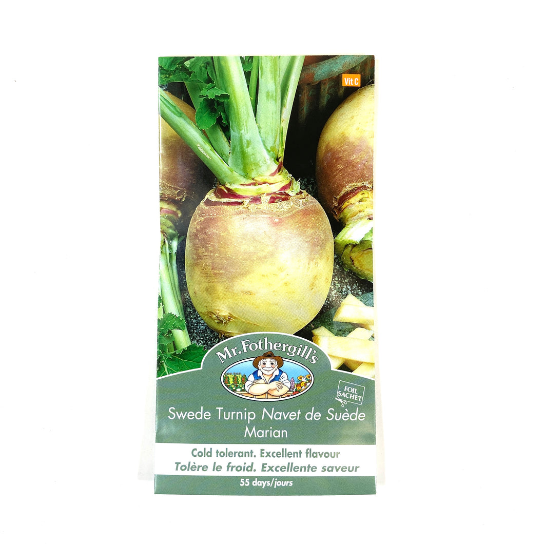 Turnip - Swede Marian Seeds, Mr Fothergill's - Floral Acres Greenhouse & Garden Centre