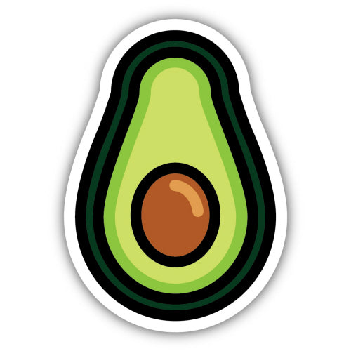 Avocado Sticker, 3in - Floral Acres Greenhouse & Garden Centre