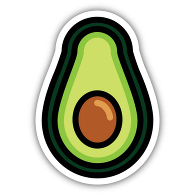Avocado Sticker, 3in - Floral Acres Greenhouse & Garden Centre
