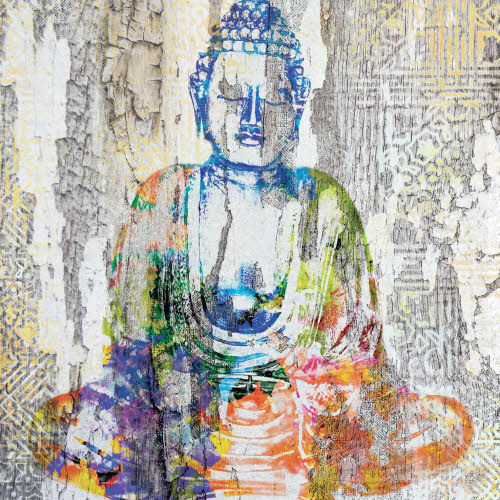 Paper Cocktail Napkin, 20 Count, Zen Buddha - Floral Acres Greenhouse & Garden Centre