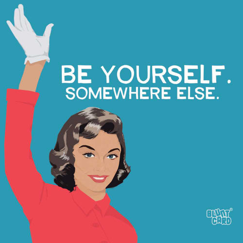 Paper Cocktail Napkin, 20 Count, Be Yourself - Floral Acres Greenhouse & Garden Centre