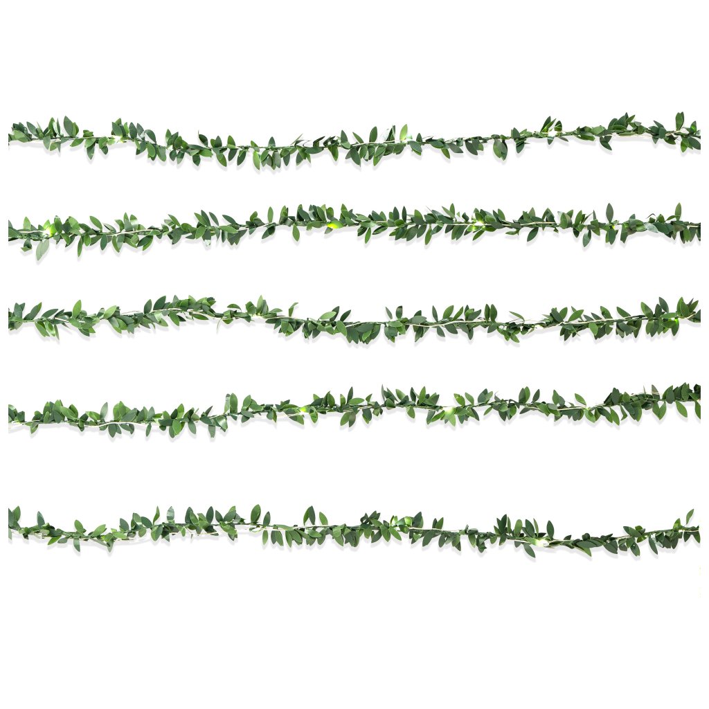 Small Leaf String Lights, 10 ft, USB - Floral Acres Greenhouse & Garden Centre
