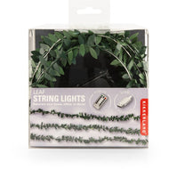 Small Leaf String Lights, 10 ft, USB - Floral Acres Greenhouse & Garden Centre