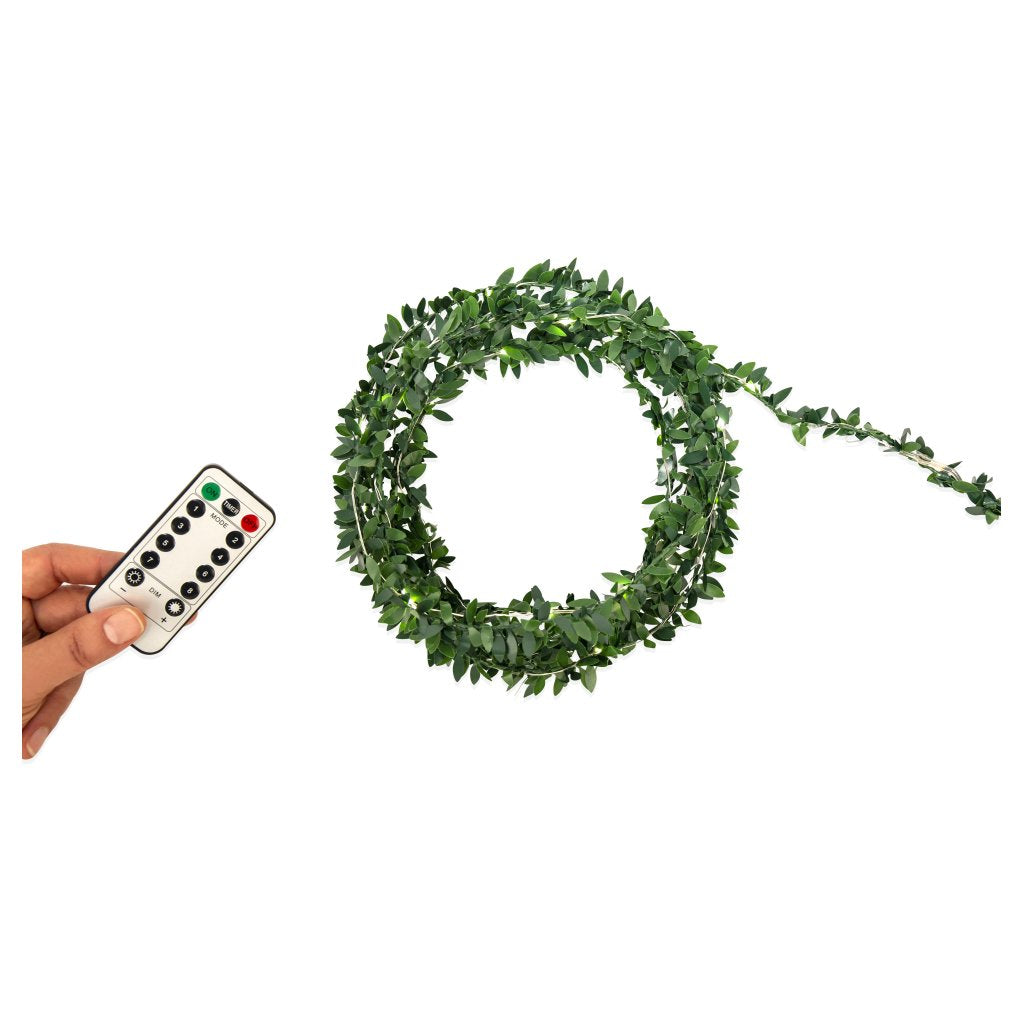 Small Leaf String Lights, 10 ft, USB - Floral Acres Greenhouse & Garden Centre