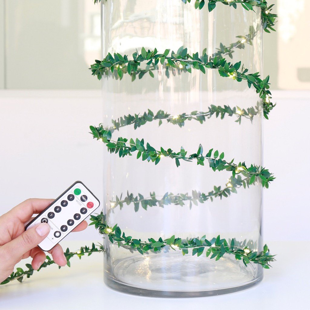 Small Leaf String Lights, 10 ft, USB - Floral Acres Greenhouse & Garden Centre