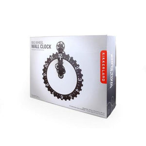 Big Wheel Hour Clock, Black - Floral Acres Greenhouse & Garden Centre