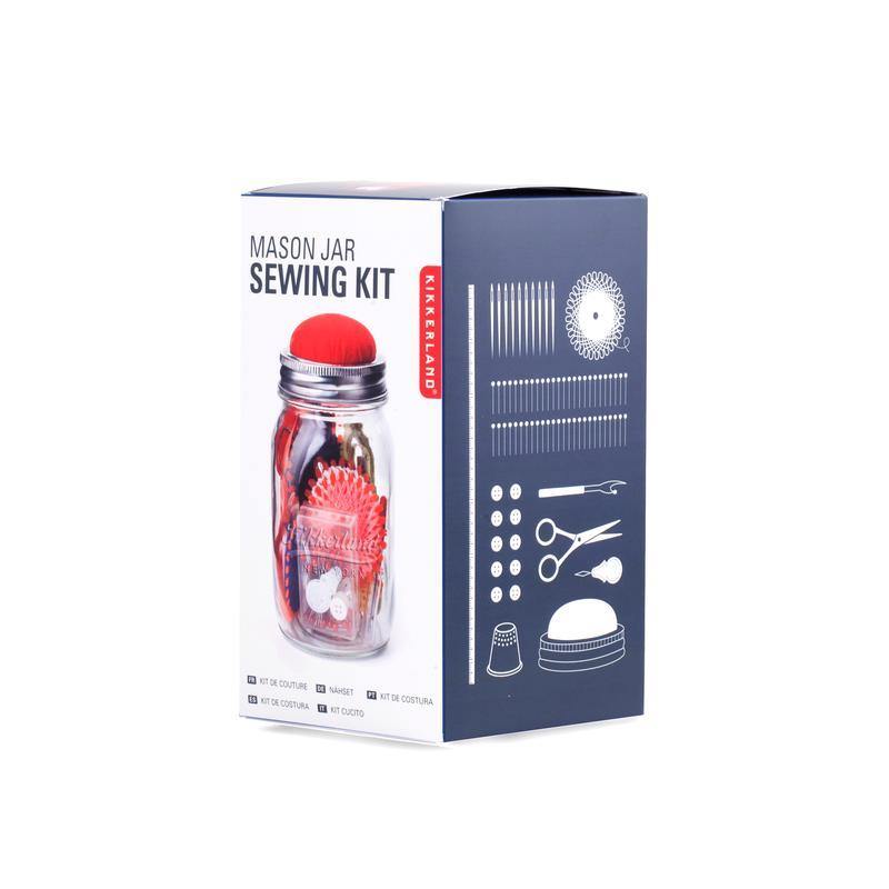 Mason Jar Sewing Kit - Floral Acres Greenhouse & Garden Centre