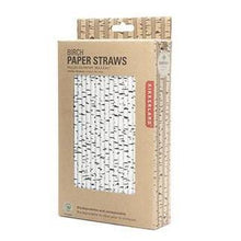 Load image into Gallery viewer, Paper Straws, Birch Pattern, Box of 144 - Floral Acres Greenhouse &amp; Garden Centre
