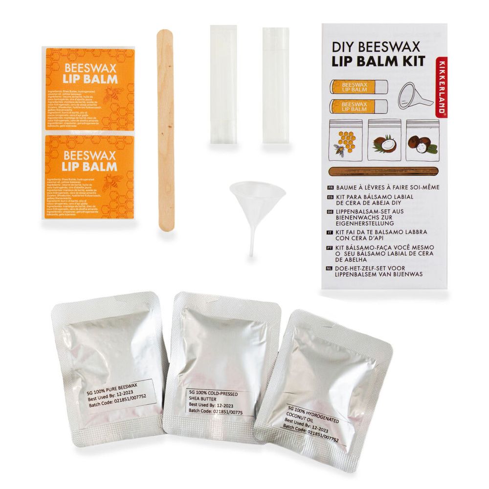 DIY Beeswax Lip Balm Kit