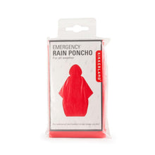 Load image into Gallery viewer, Emergency Rain Poncho, 6 Assorted Colours - Floral Acres Greenhouse &amp; Garden Centre
