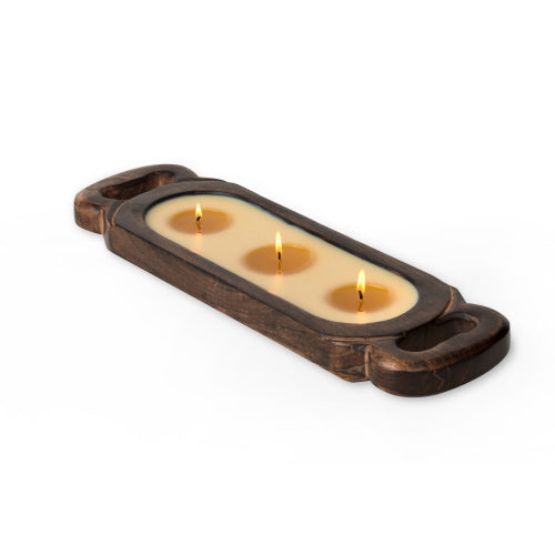 Wooden Candle Tray, Small, Red Currant 32oz - Floral Acres Greenhouse & Garden Centre