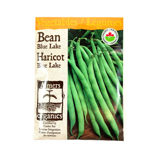 Bean Bush - Blue Lake Seeds, Aimers Organic - Floral Acres Greenhouse & Garden Centre